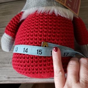 TJ Maxx | Holiday | 29 Christmas Gnome With Red Body Gray Plaid Hat